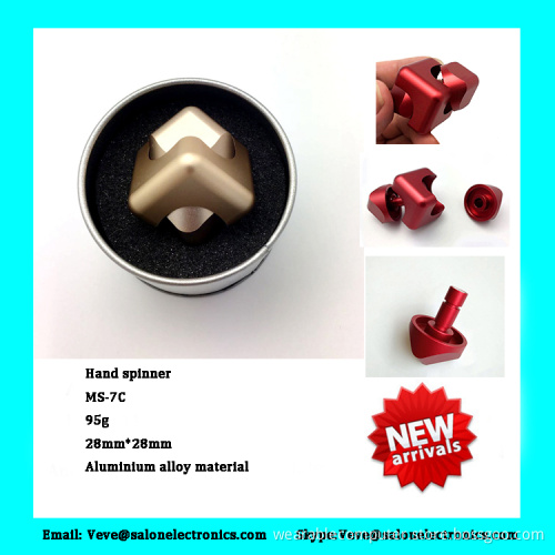Cheap price low noise anti stress fidget hand spinner magic cube finger spinner